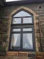 Gothic Window installation