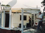Building one of the first conservatories with Barrie Grayson