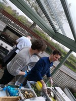 The Marram Grass cooking up a barbecue feast