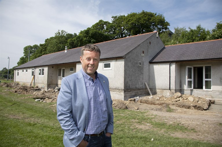 Ken at Bethesda Rugby Club