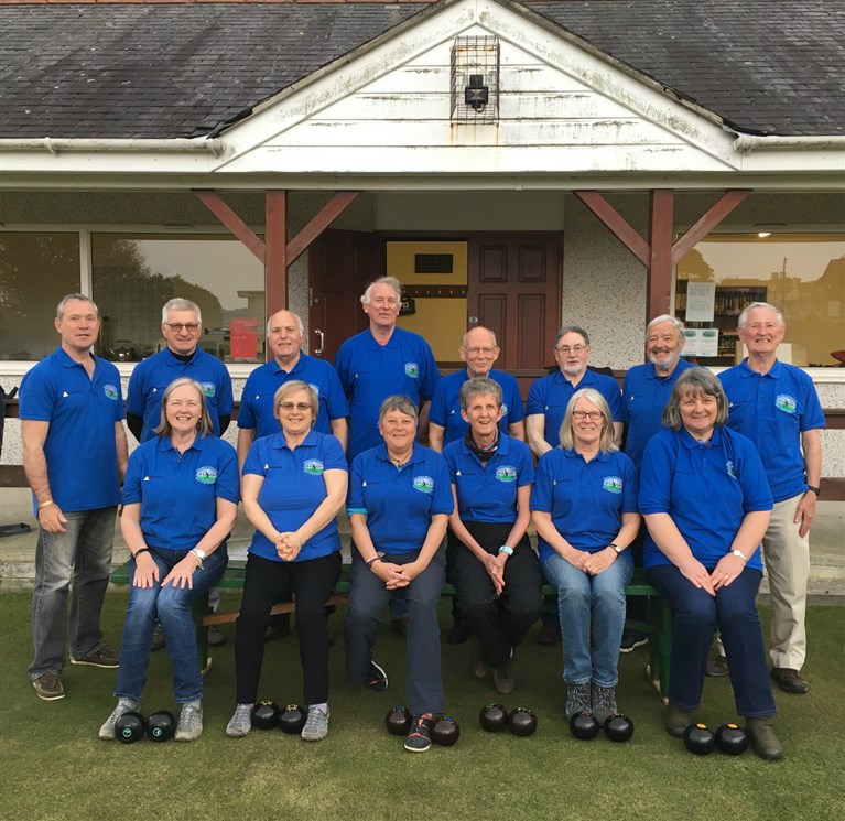 New Team T-shirts for Menai Bridge Crown Green Bowling Club