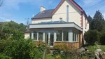 Hardwood orangery with glazed lantern