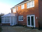 Solid roof conservatory extension