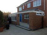 Solid roof conservatory extension
