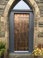Front door cladding