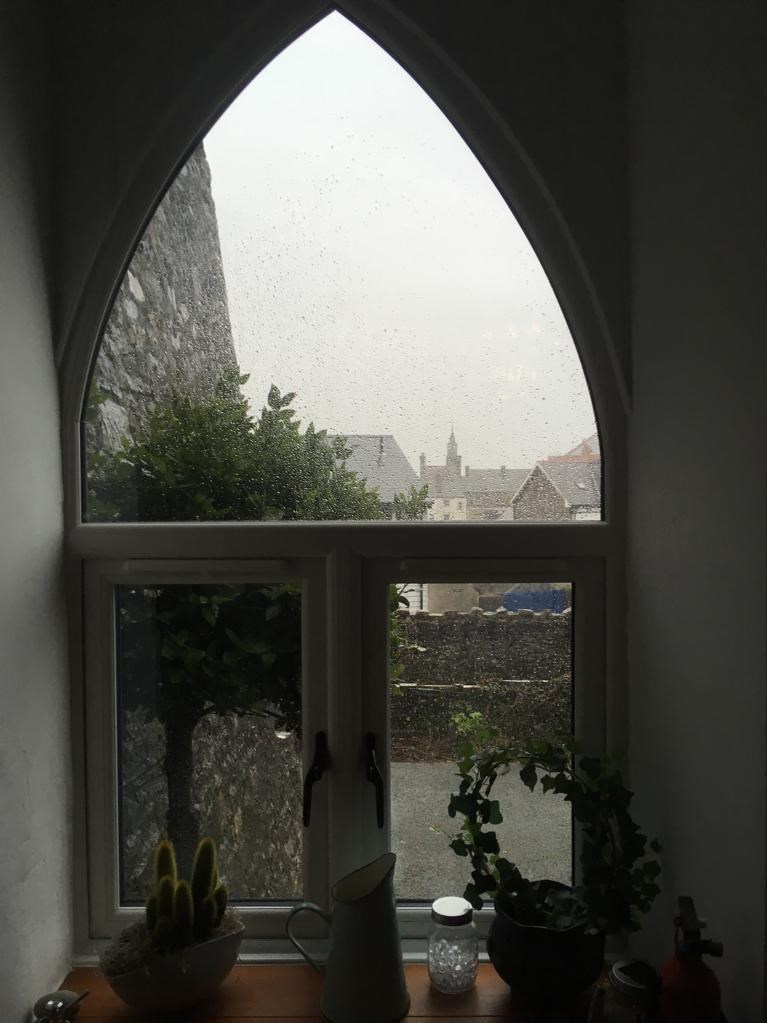 Internal perspective of new gothic window