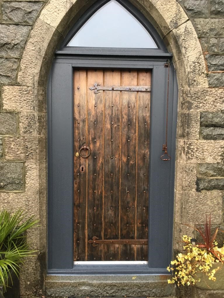 Front door cladding