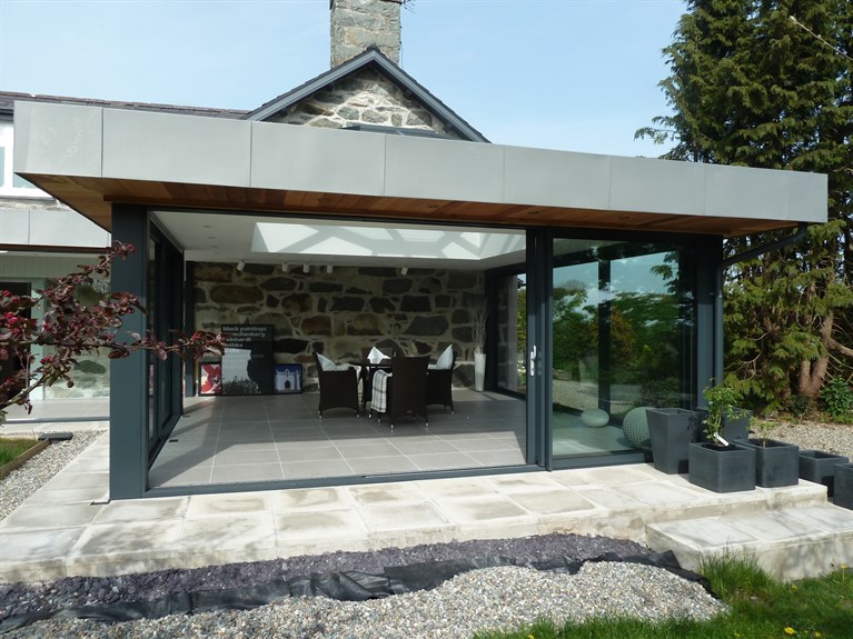 Contemporary Zinc Orangery